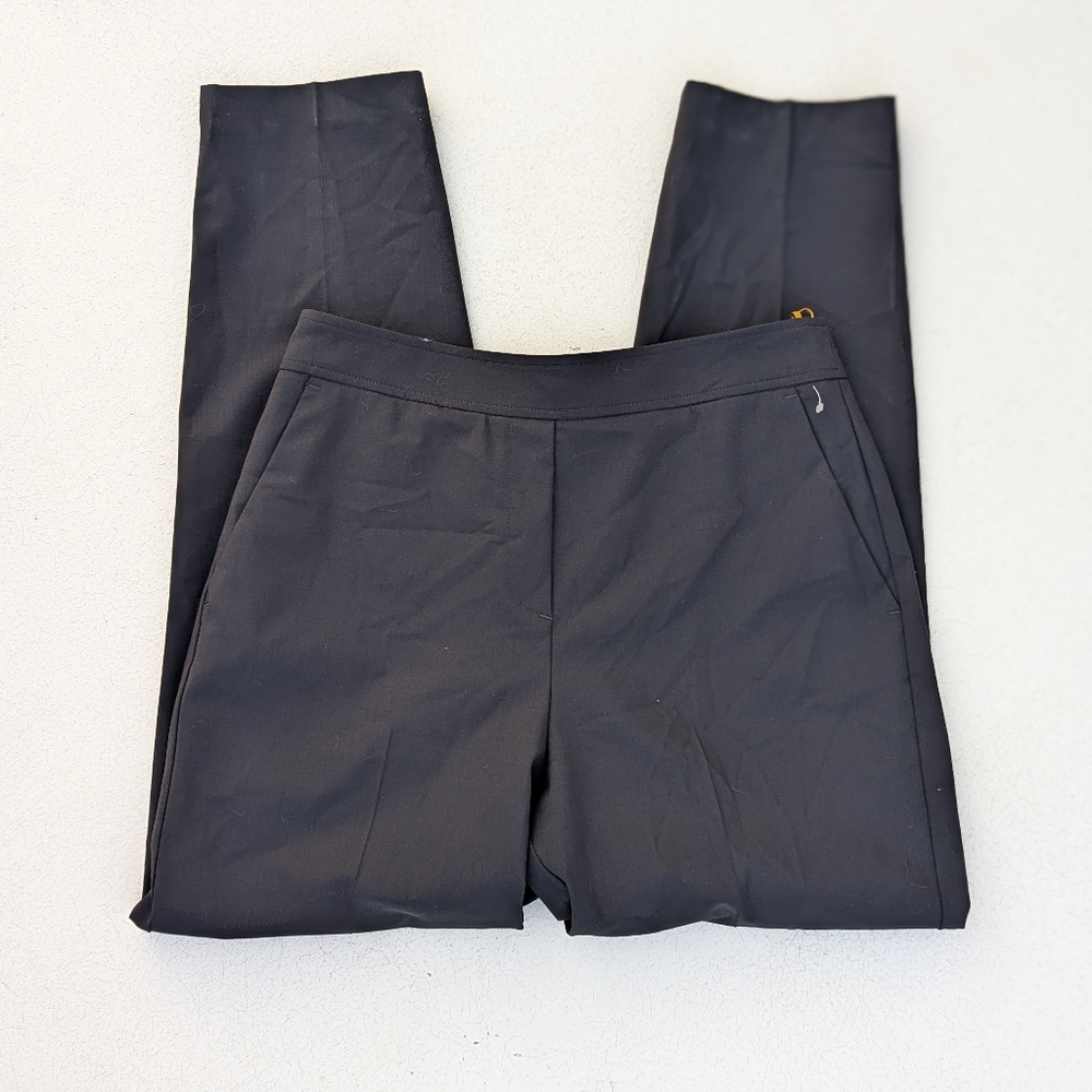 NWT Momoni | Feronia Virgin Wool Blend Pants Black Made in Italy 44 | US 8